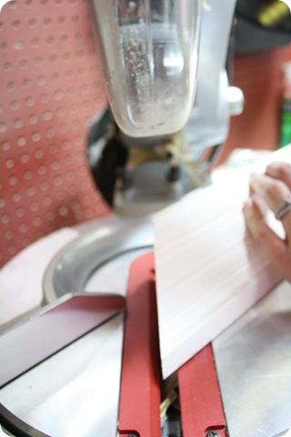 how to cut crown on saw